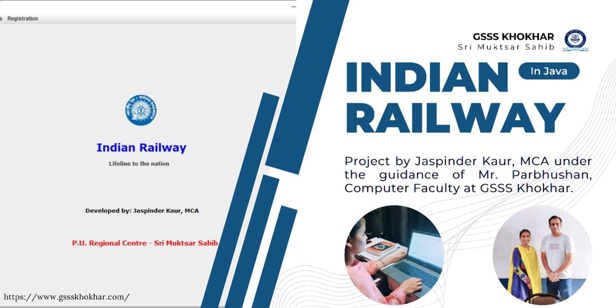Railway Reservation in Java & MySQL Database