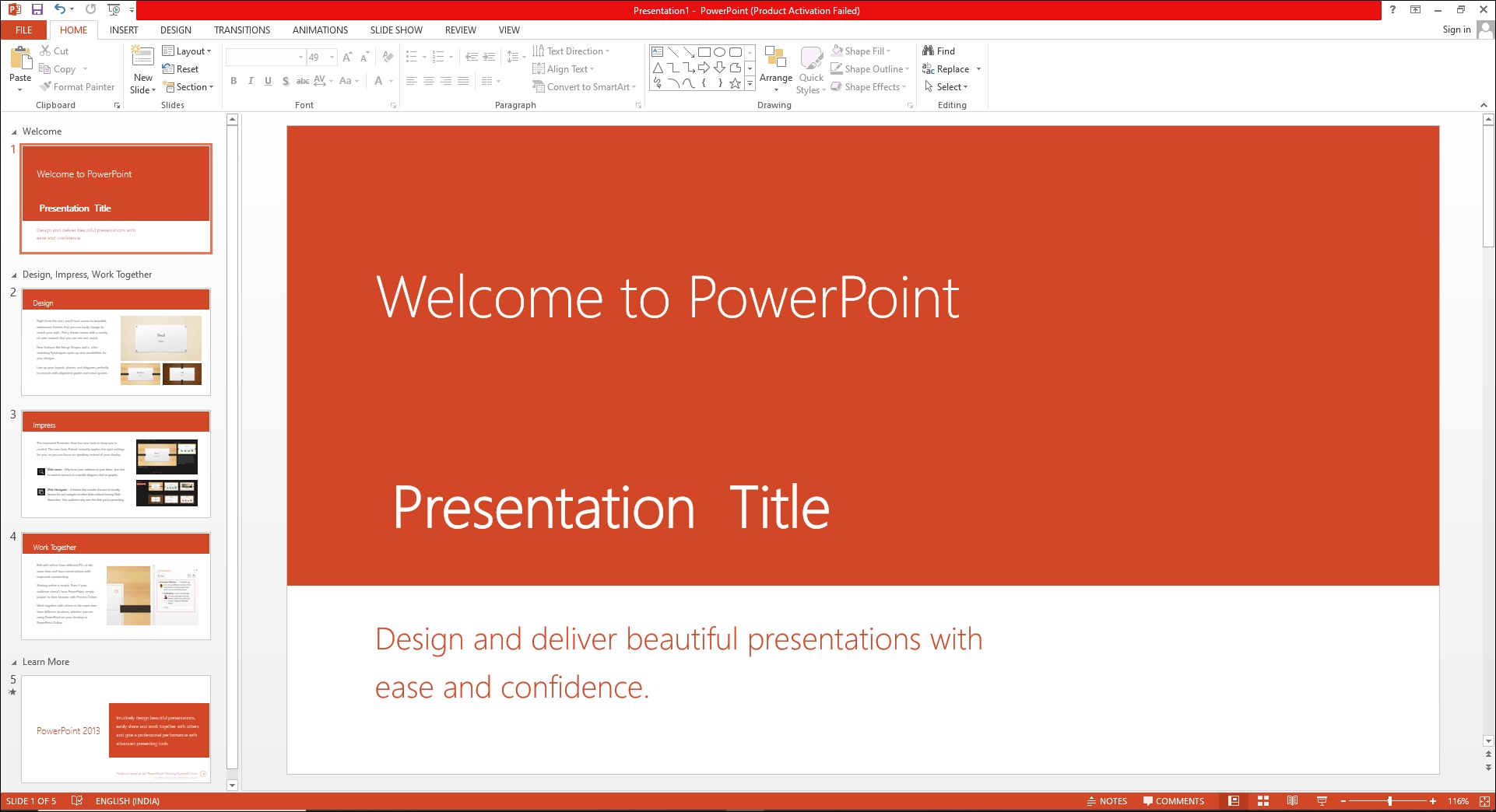 Presentation